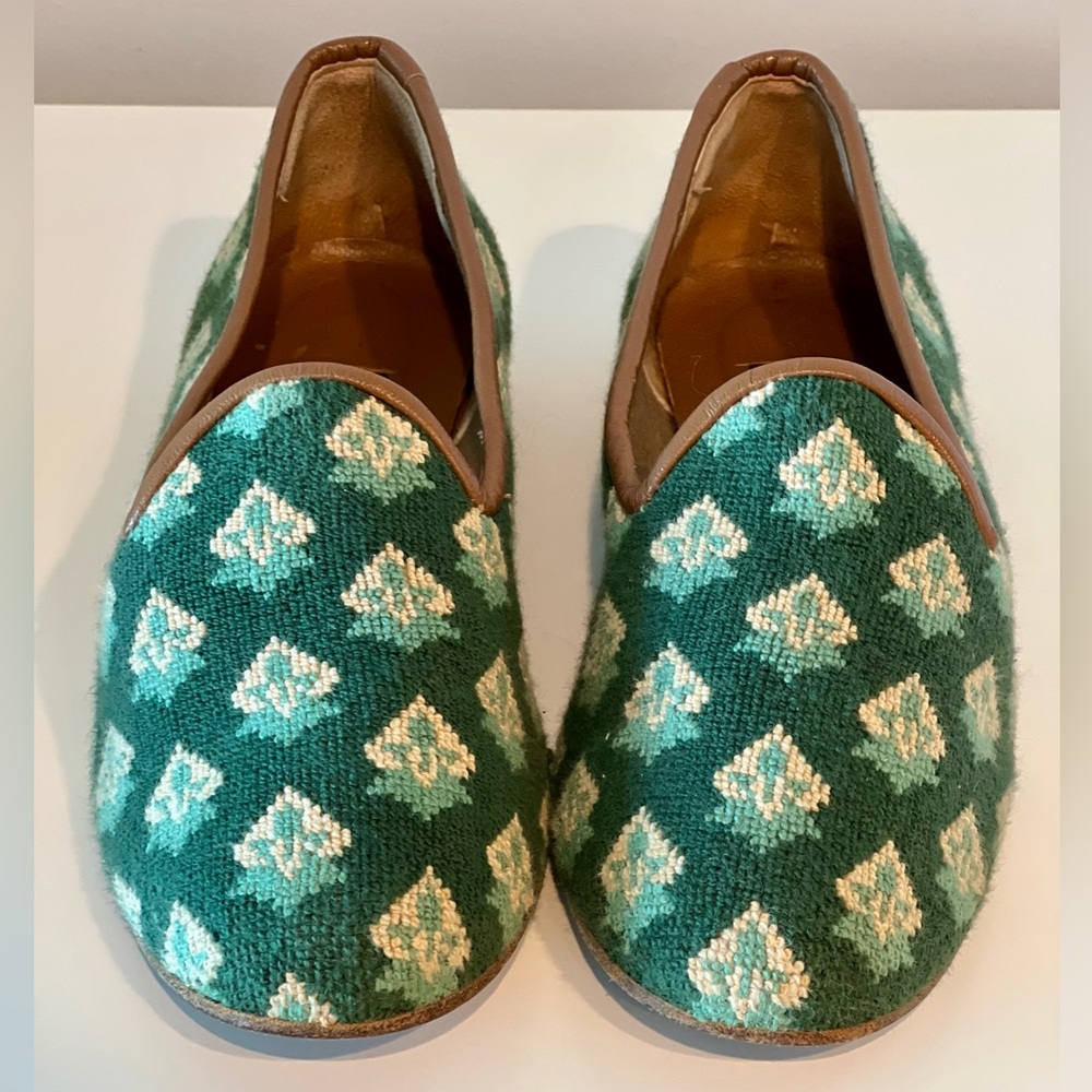 House of ZALO embroidered flats - size 8.5